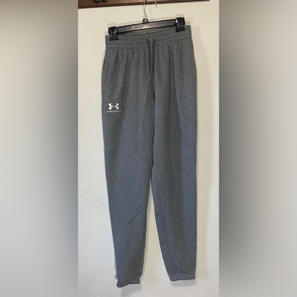 NWT Men's UA Essential Fleece Joggers small - Picture 5 of 5